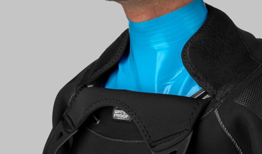 Blue WATERPROOF Silicone Neck Seal 