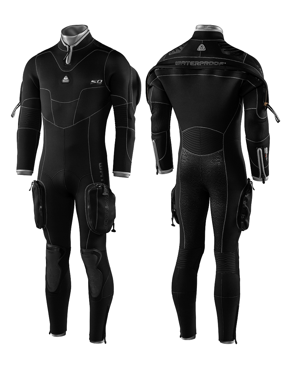 Waterproof Mens SD Combat 7mm Semi-Dry Wetsuit 